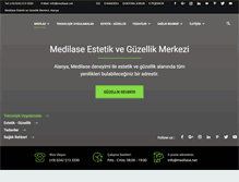 Tablet Screenshot of medilase.net